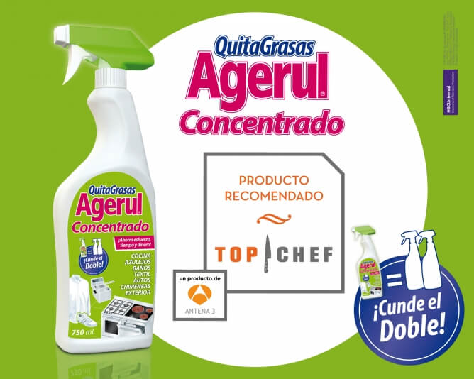 Agerul Quitagrasas, producto recomendado TOP CHEF Agerul Quitagrasas, producto recomendado TOP CHEF