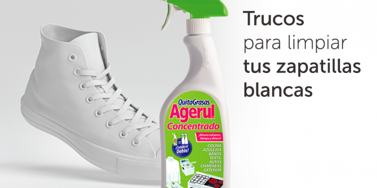 Cómo limpiar zapatillas blancas