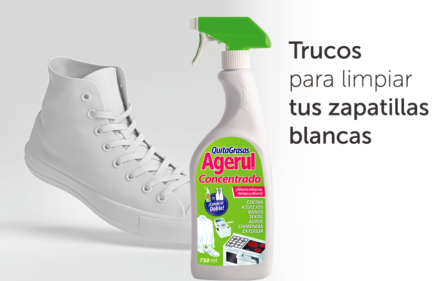 Cómo limpiar zapatillas blancas