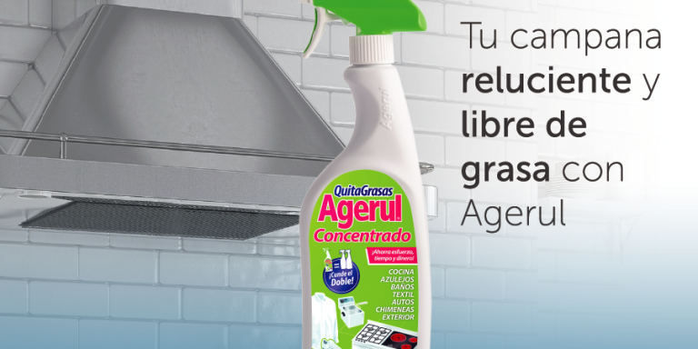 Limpiar la campana extractora