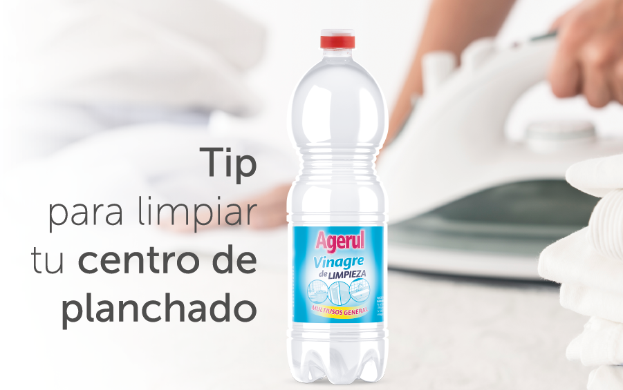 CABECERA VINAGRE DE LIMPIEZA Cómo limpiar el centro de planchado