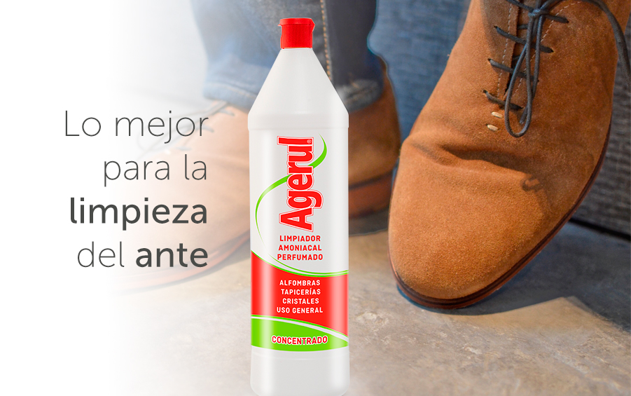 limpiar zapatos de ante